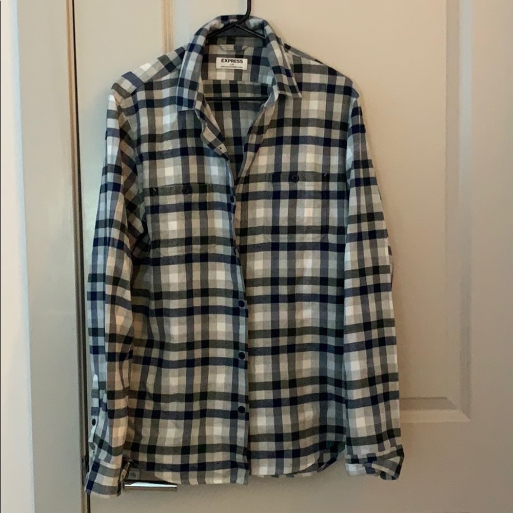 Long sleeved Express Flannel